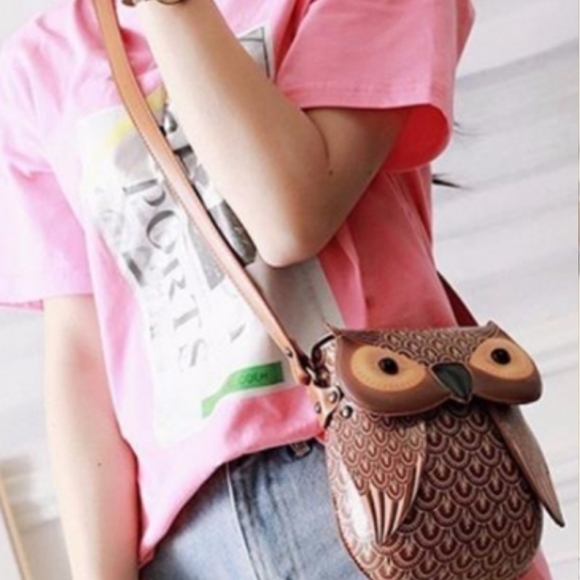 Owl Cross Body Purse - Picture 2 of 5